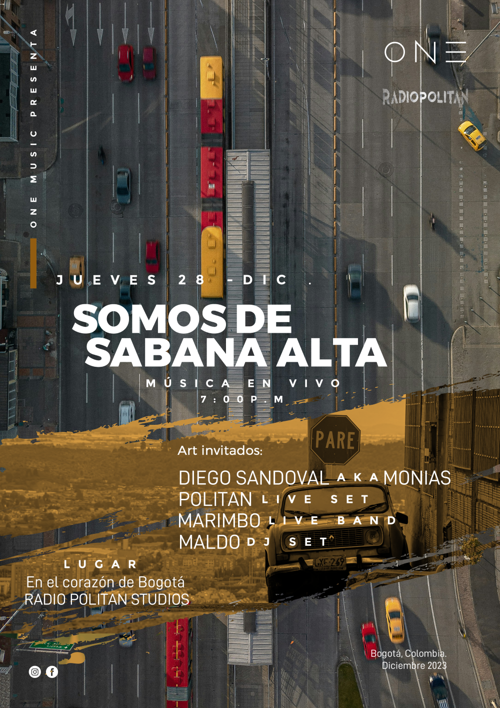 Música en vivo: Somos de sabana alta