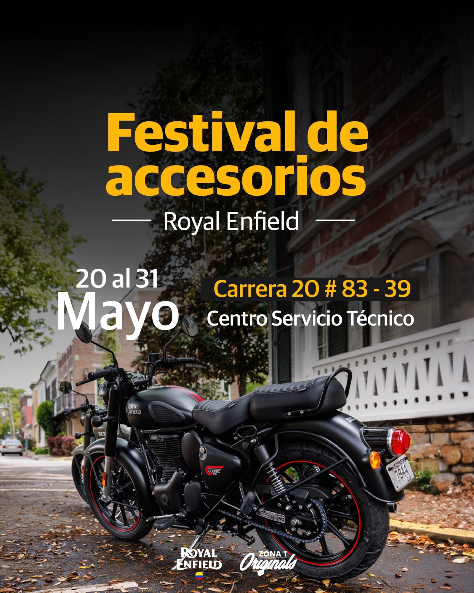 Festival de accesorios Royal Enfield Zona T