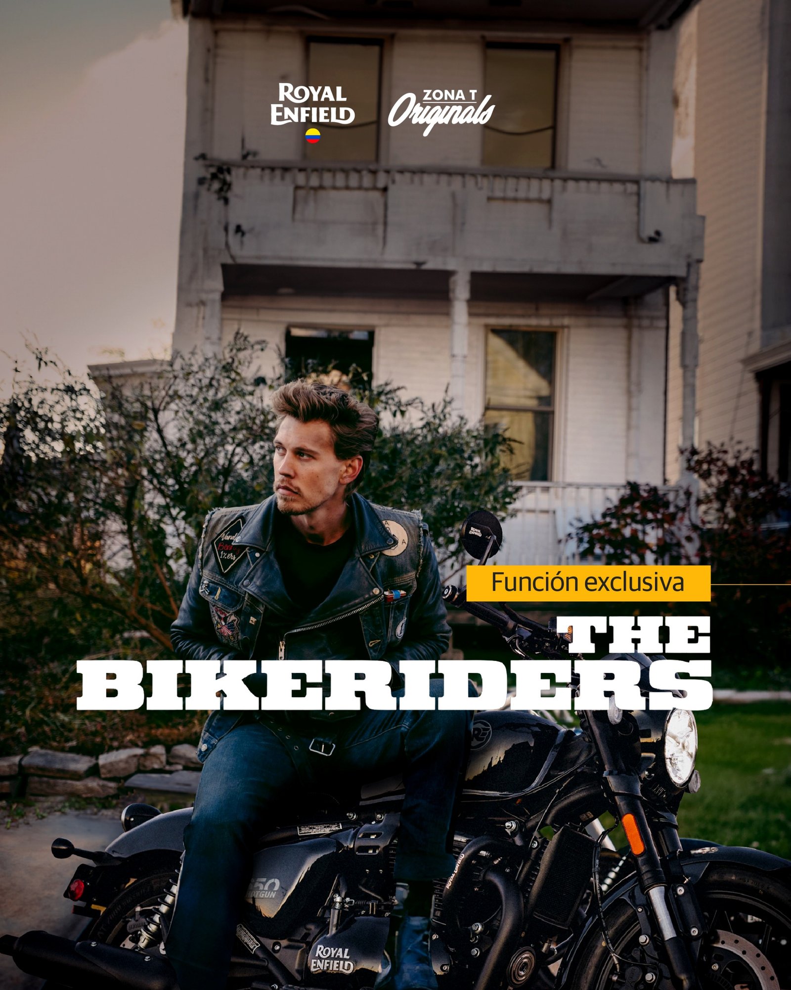 Función exclusiva del film BIKERIDERS y seguimos de RIDE a almorzar en La Calera este 07 julio a las 9:00 am en zona T